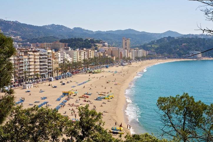 lloret-de-mar-strand-centrum